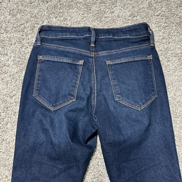 Athleta Womens Sz 2P Sculptek Ultra Skinny Midnight Jeans, Dark Wash - Picture 7 of 12